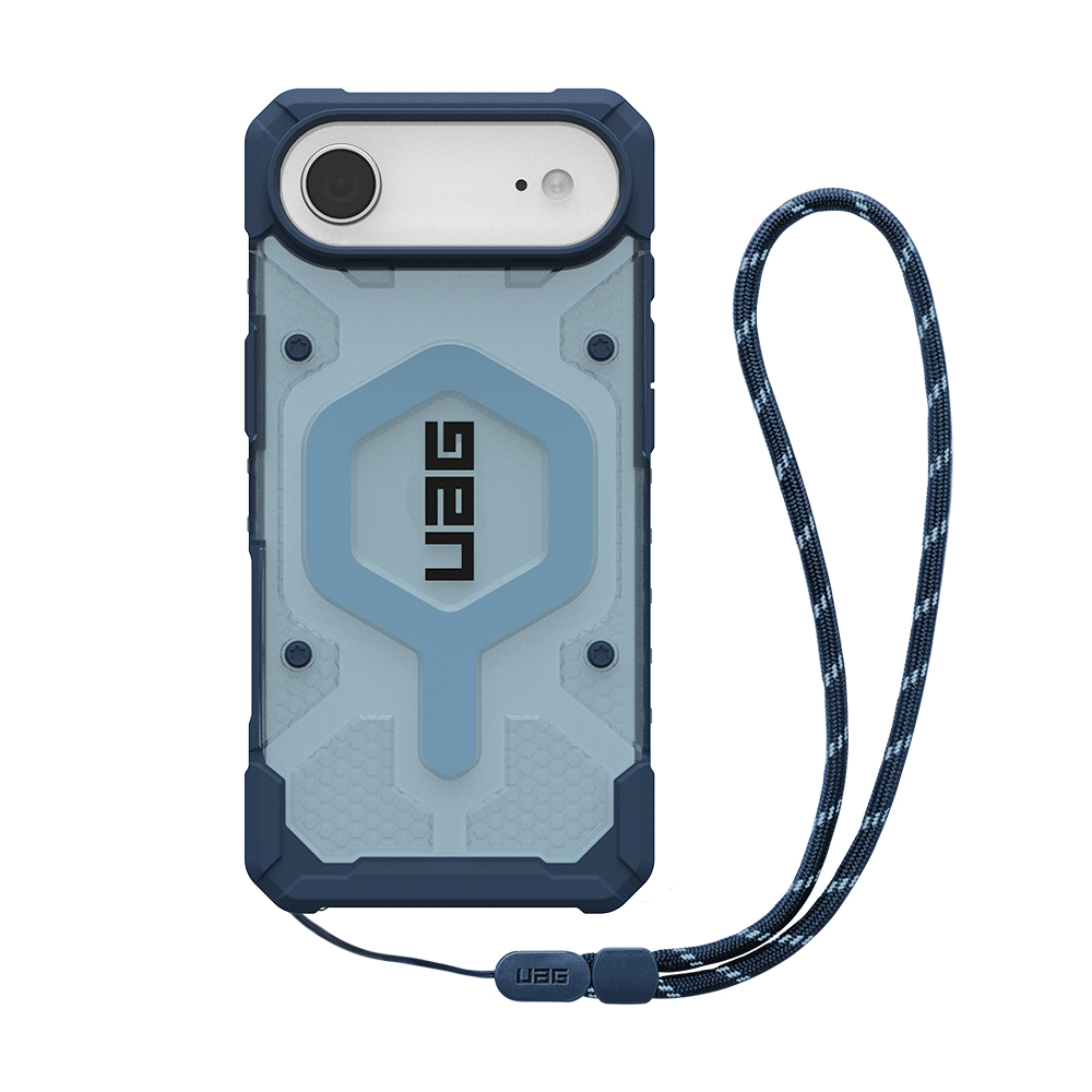 UAG 패스파인더 맥세이프 케이스 + 휴대폰 스트랩 번들 블루, 아이폰 에어 - 상품 이미지