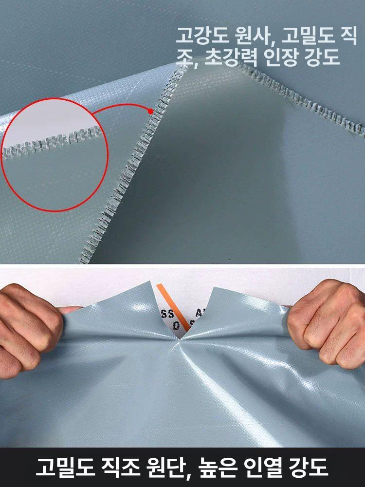 방염매트 난로 방염포 대형 화재예방 화목 단열재 화로대 깔개 용접실 난연포 육각 난연성 650g 그레이 3x5m - 상세 이미지 3