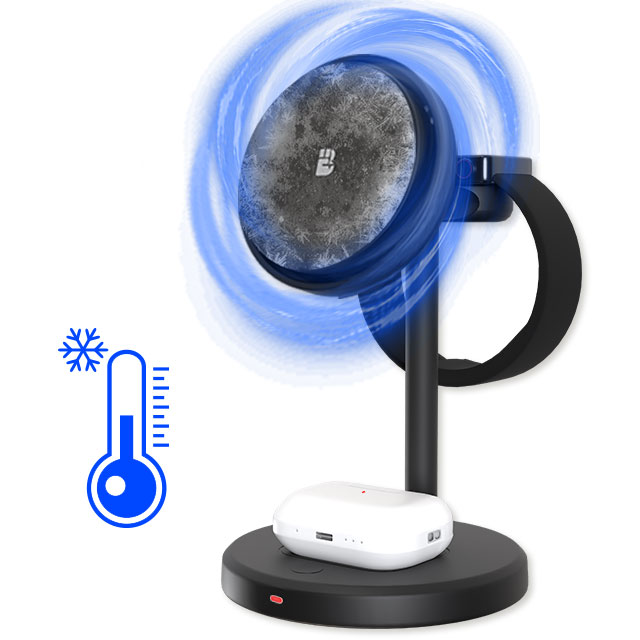 저온 충전 아이폰 맥세이프 충전기 거치대 애플워치 3in1 고속 무선 충전기 에어팟