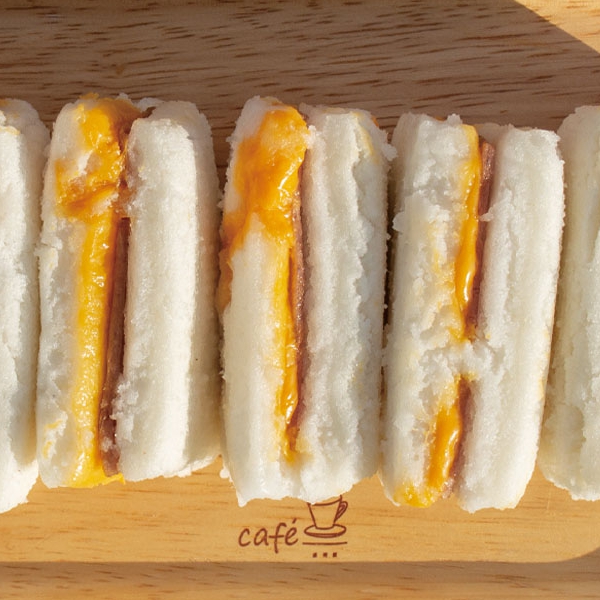 햄 치즈설기 아침대용떡 어린이간식 개별포장떡 10개입 - 메인 이미지
