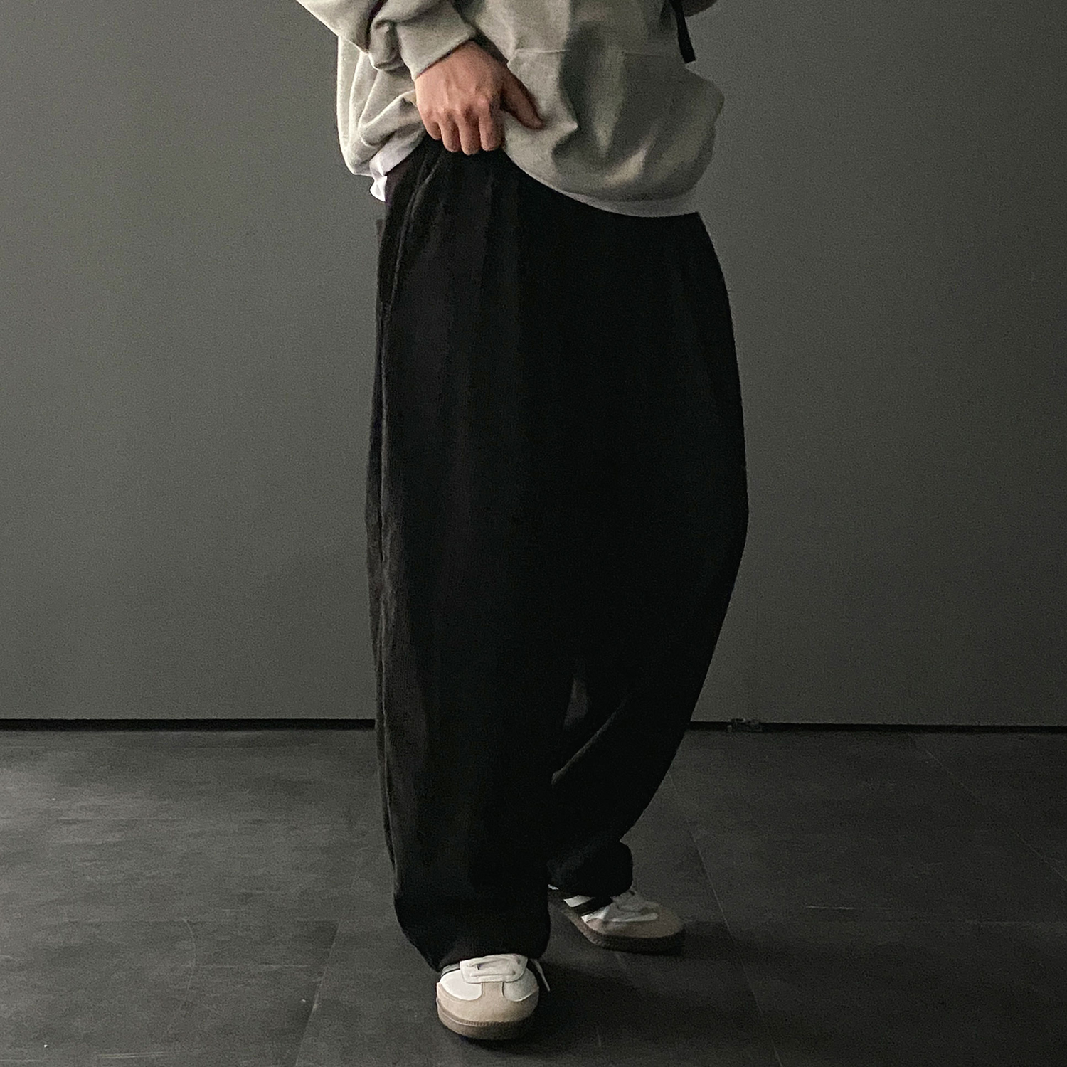 남자골덴바지 벌룬팬츠 워크팬츠 남성코듀로이바지 - 상세 이미지 2