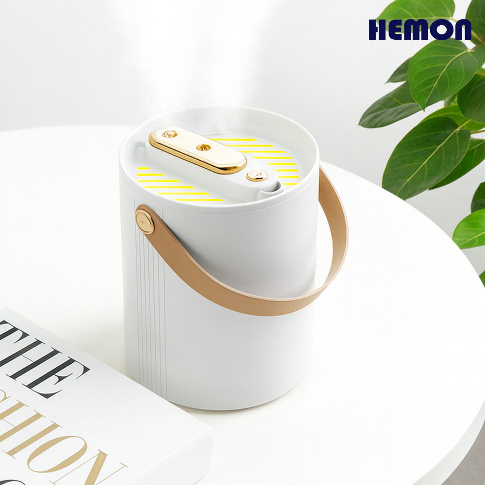 헤몬 듀얼미스트 미니가습기 탁상용 책상 가습기 1L