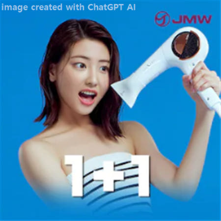 [1+1특가] JMW 고성능 항공모터 드라이기 에어루나 화이트+블랙