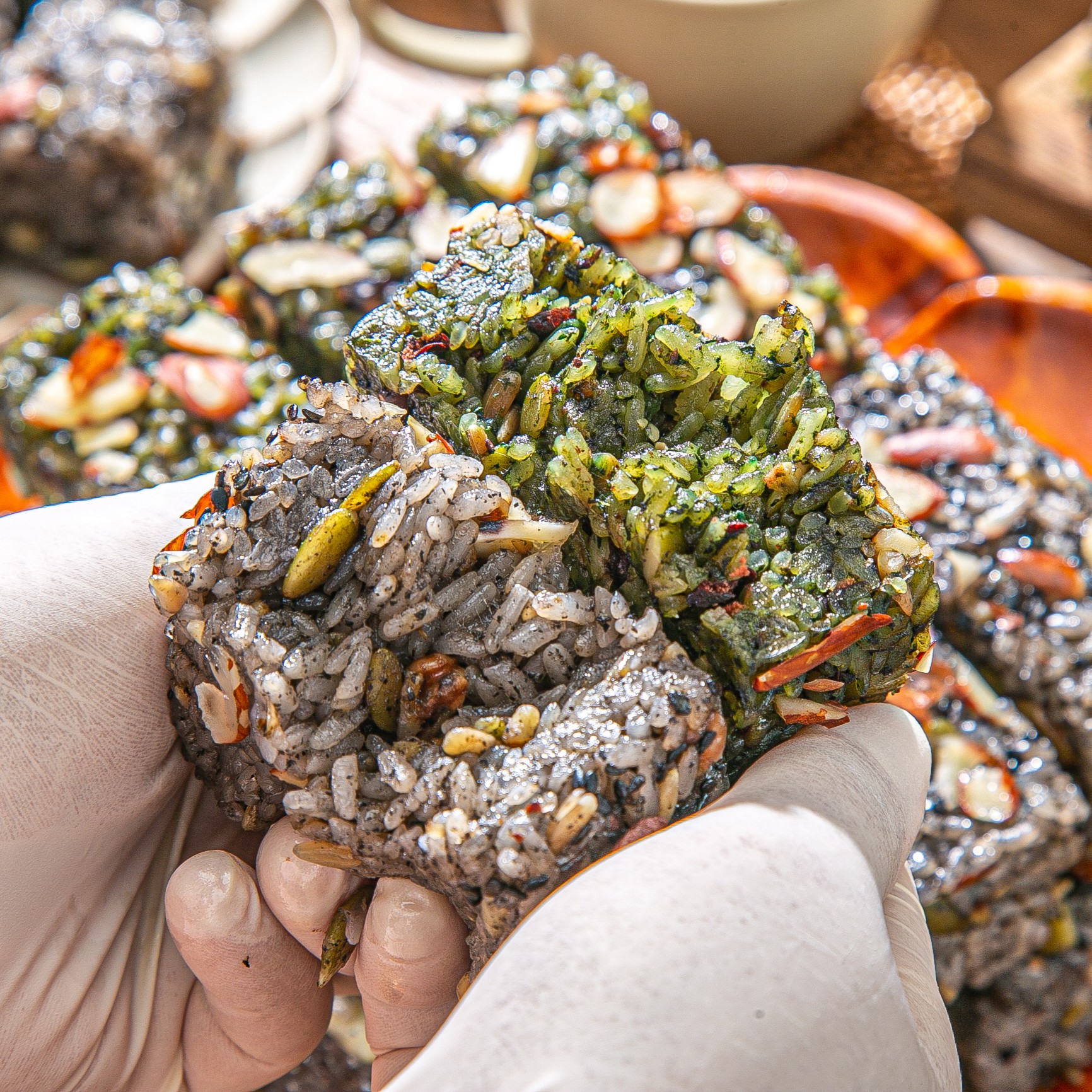 제철밥상 건강한 수제 약밥 쑥 흑임자 2종 1.5kg - 상세 이미지 2