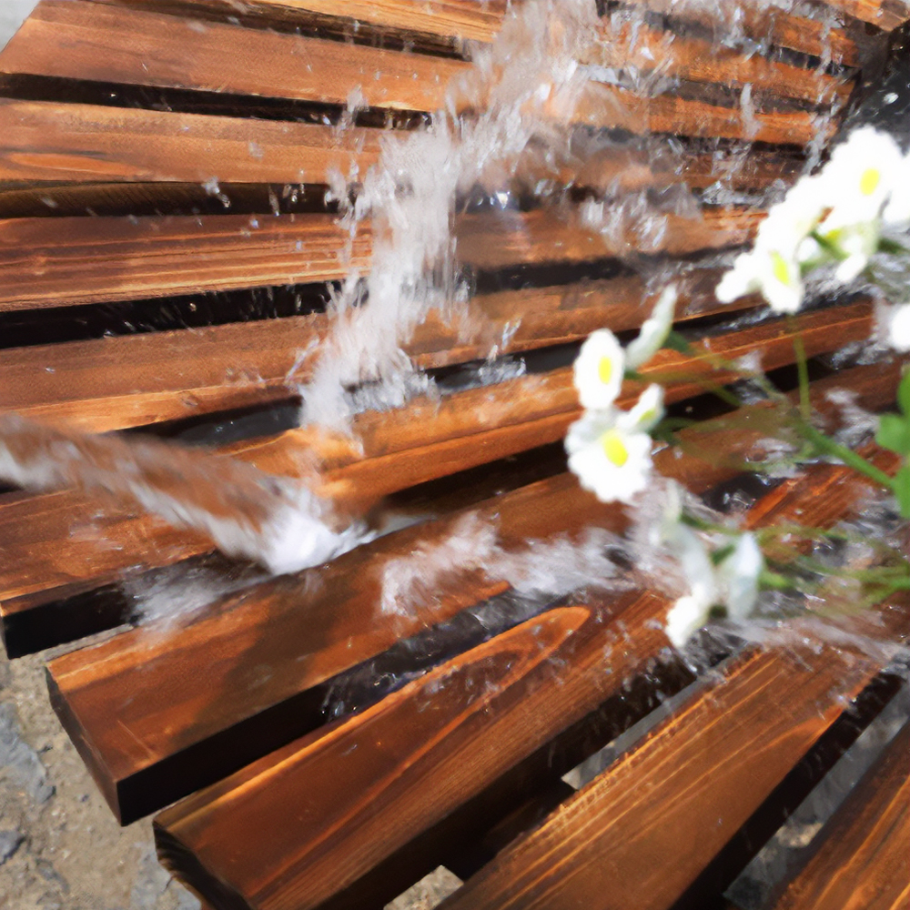 야외 벤치 옥외용 공원 반원 의자 야외용 정원 평의자