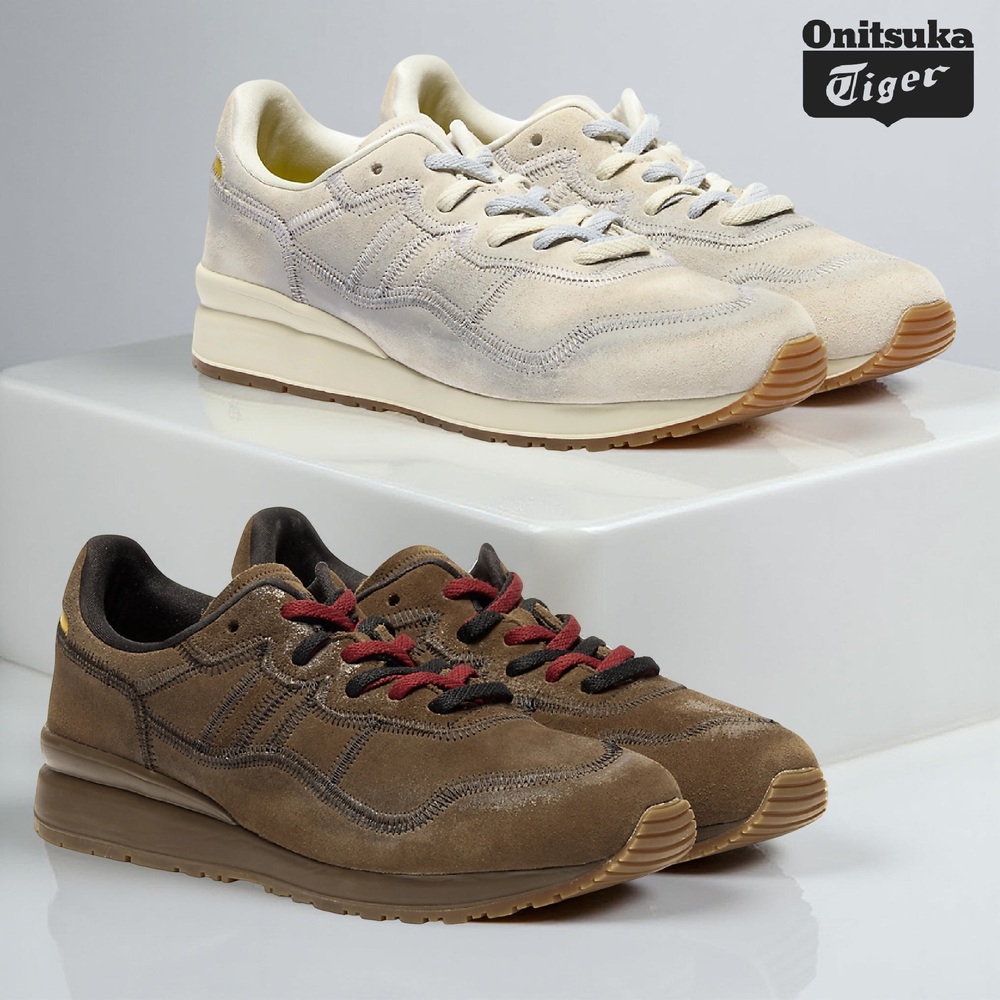 오니츠카타이거 타이거 앨리 스티치 남성 스니커즈 1183C447 BROWN 260