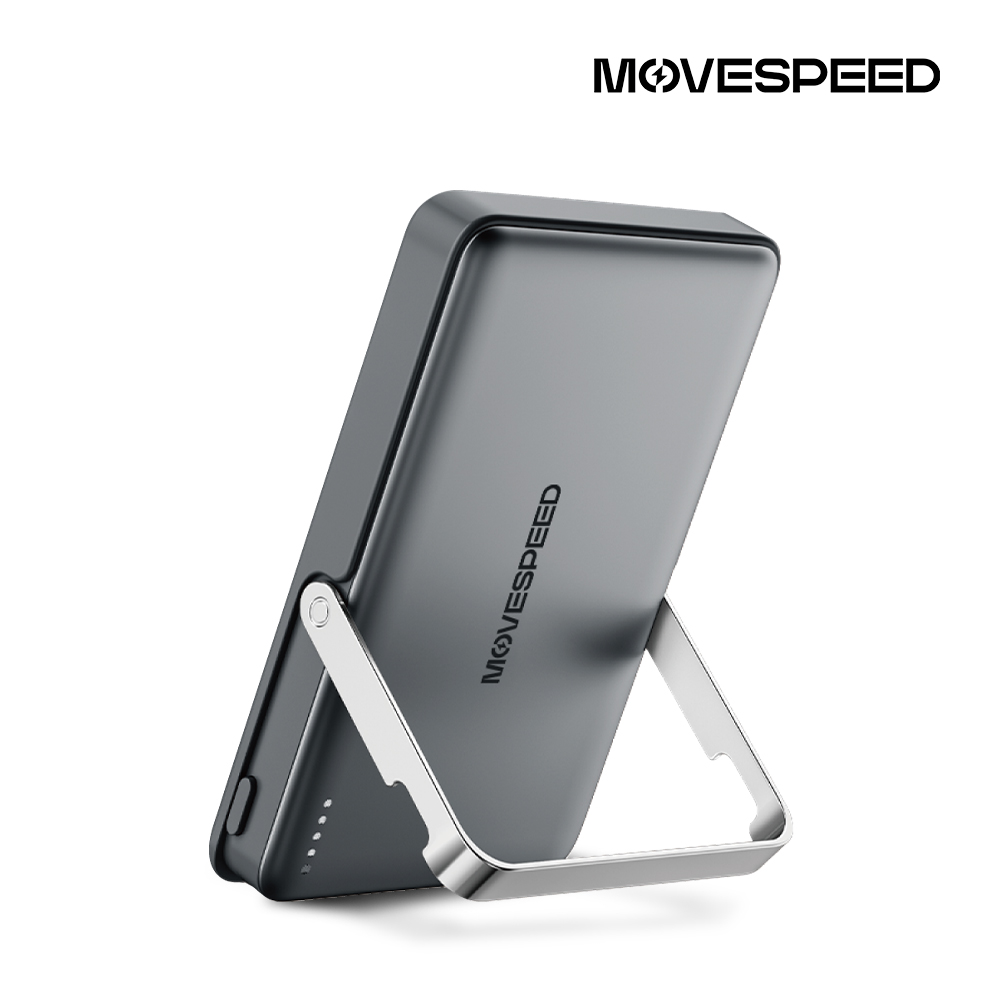 무브스피드 22.5W 맥세이프 무선 충전 스탠드형 보조배터리 10000mAh S10 Pro - 상품 이미지