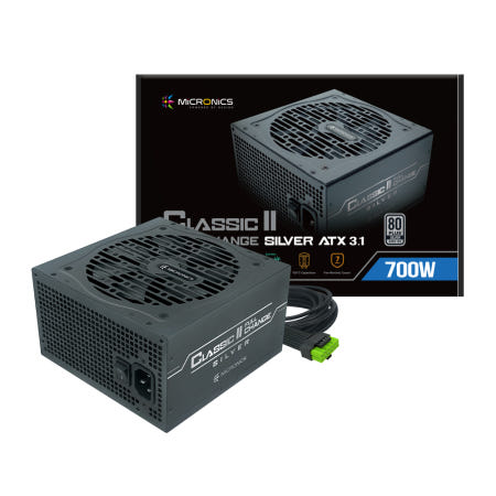 마이크로닉스 Classic II 풀체인지 700W 80PLUS실버 ATX3.1 블랙 벌크