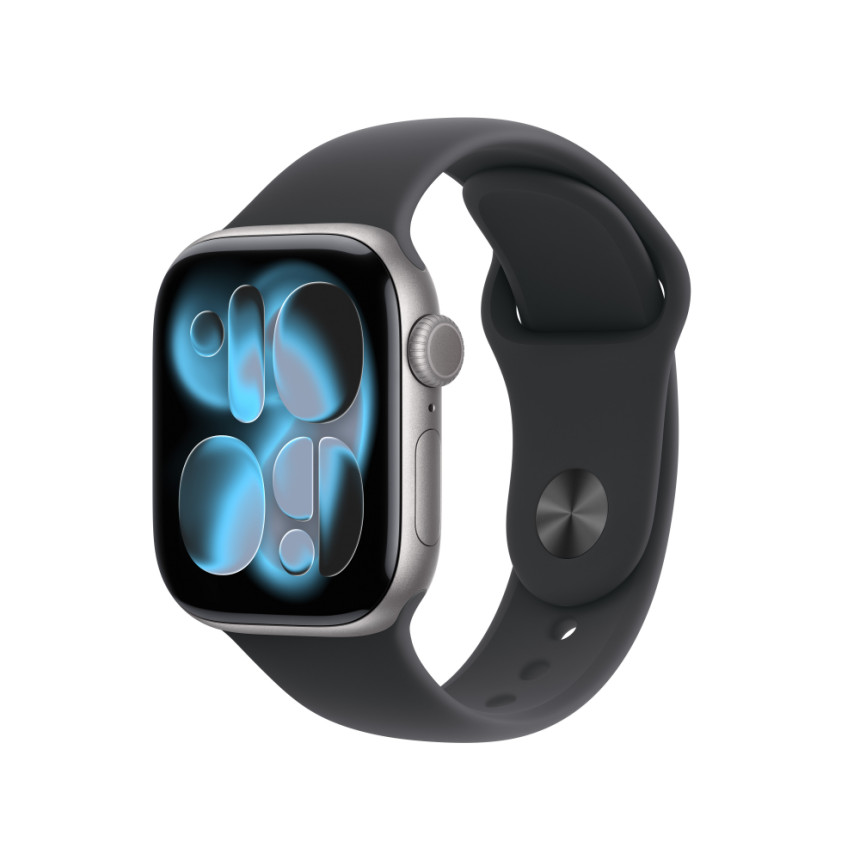 애플워치 11 GPS 스페이스 그레이 알루미늄, 42mm, 블랙 스포츠밴드 S/M