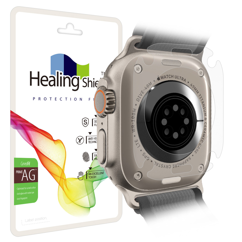 애플워치 울트라 3/2/1 49mm 프라임 저반사 후면필름 2매