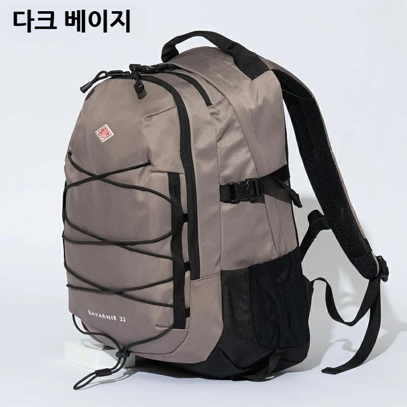 단톤 가바르니 GAVARNIE 22 폴리에스터 트윌 백팩 남녀공용 블랙/화이트 - 상세 이미지 4