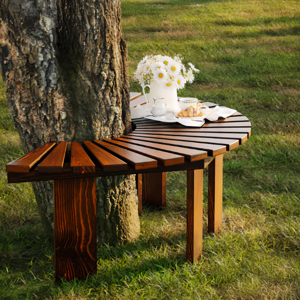 야외 벤치 옥외용 공원 반원 의자 야외용 정원 평의자