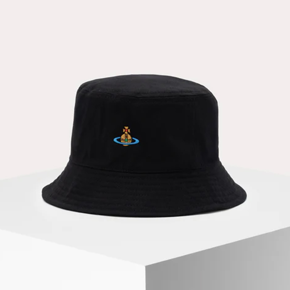 비비안웨스트우드 모자 COTTON TWILL PLAIN 버킷햇 1244952009 - 상세 이미지 3