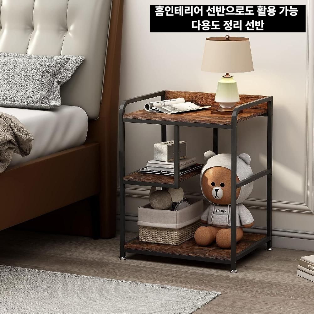 프린터랙 컴퓨터 이동식 본체 거치대 주변기기 정리 선반 - 상세 이미지 4