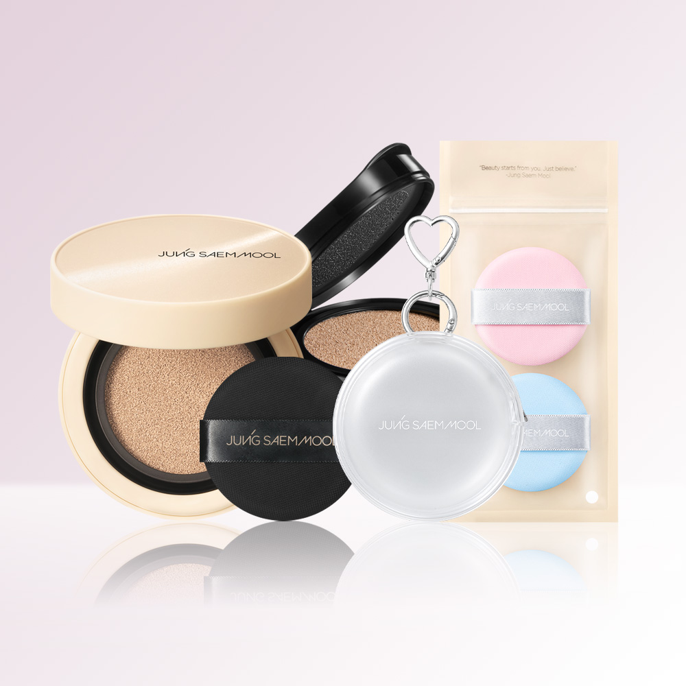 정샘물 스킨 누더 커버레이어 쿠션, 5분 메이크업, 커버력 좋은 쿠션, 촉촉한 쿠션, 베이스 메이크업