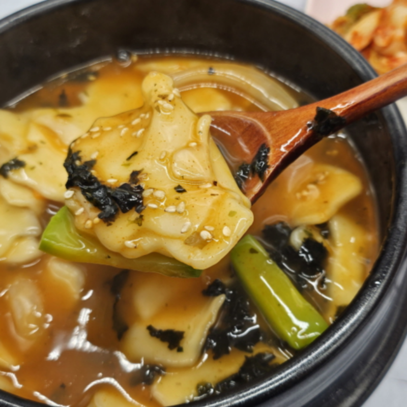 강릉 가서 먹는 그 맛 그대로 장수제비 장칼국수 멸치 수제비 멸치 칼국수 6인분 x3팩 - 상세 이미지 3