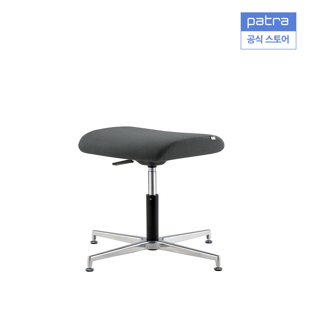 파트라 롤프 풋스툴 오토만 발받침대 RF85G-F 아쿠아클린 패브릭 그레이