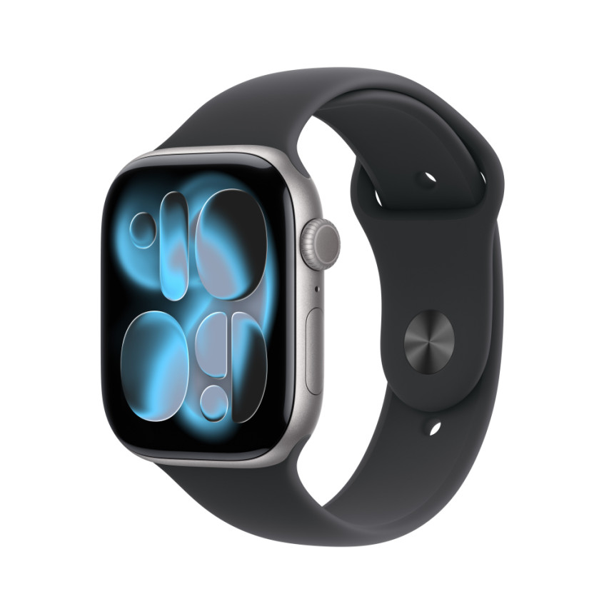 애플워치 11 GPS 스페이스 그레이 알루미늄, 46mm, 블랙 스포츠밴드 M/L