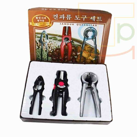 삼덕퀸스타 탑몰 견과류 도구 세트 밤까는도구 견과류가위 밤칼집가위