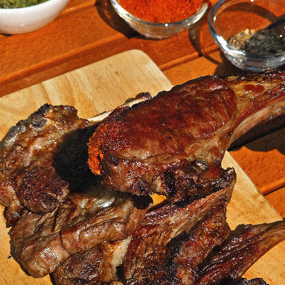 하이마블 양갈비 숄더랙 프렌치랙 큐브 양꼬치 호주산 어린 양고기 캠핑 바베큐 홈파티