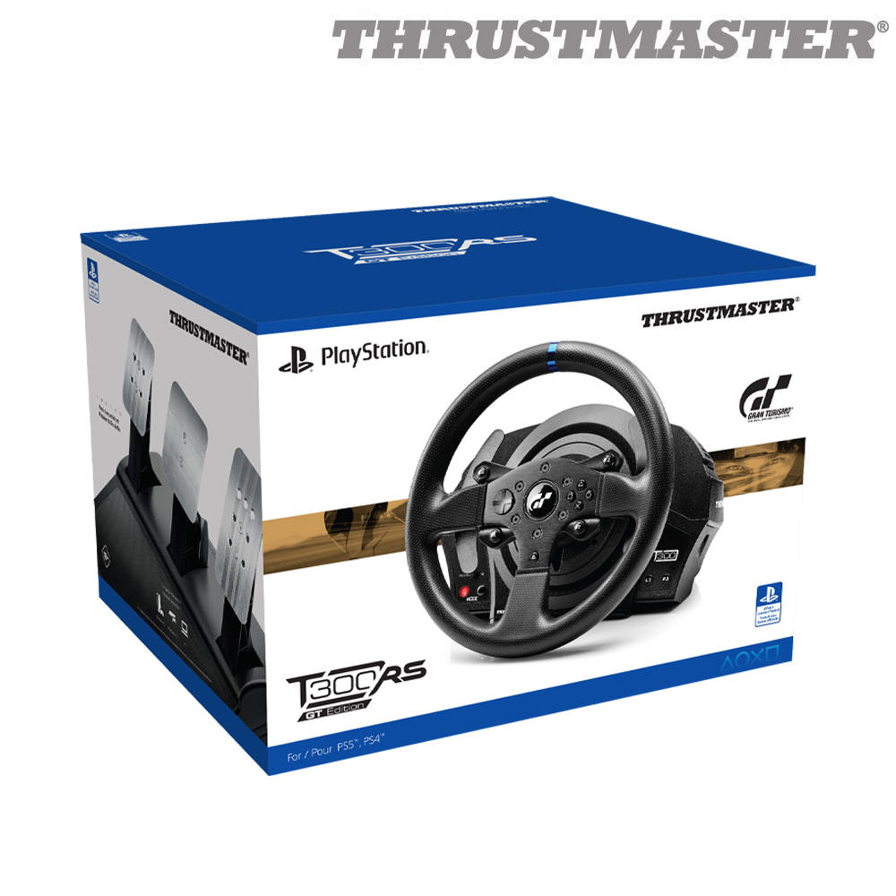 트러스트마스터 T300RS GT Edition 레이싱휠, 3패달포함(PS5,PS4,PC용) 대표 이미지