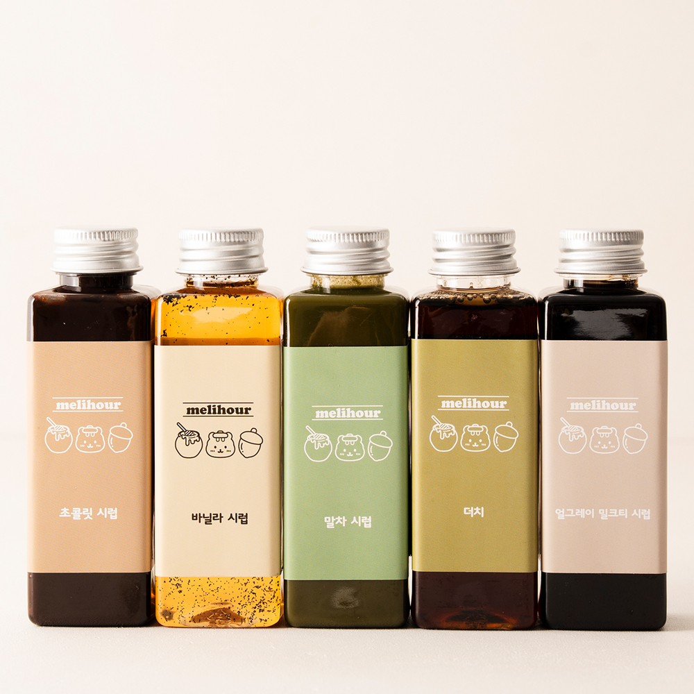 멜리아우어 카페 커피 시럽 선물세트 650g 시럽 답례품 기업선물 - 상세 이미지 3