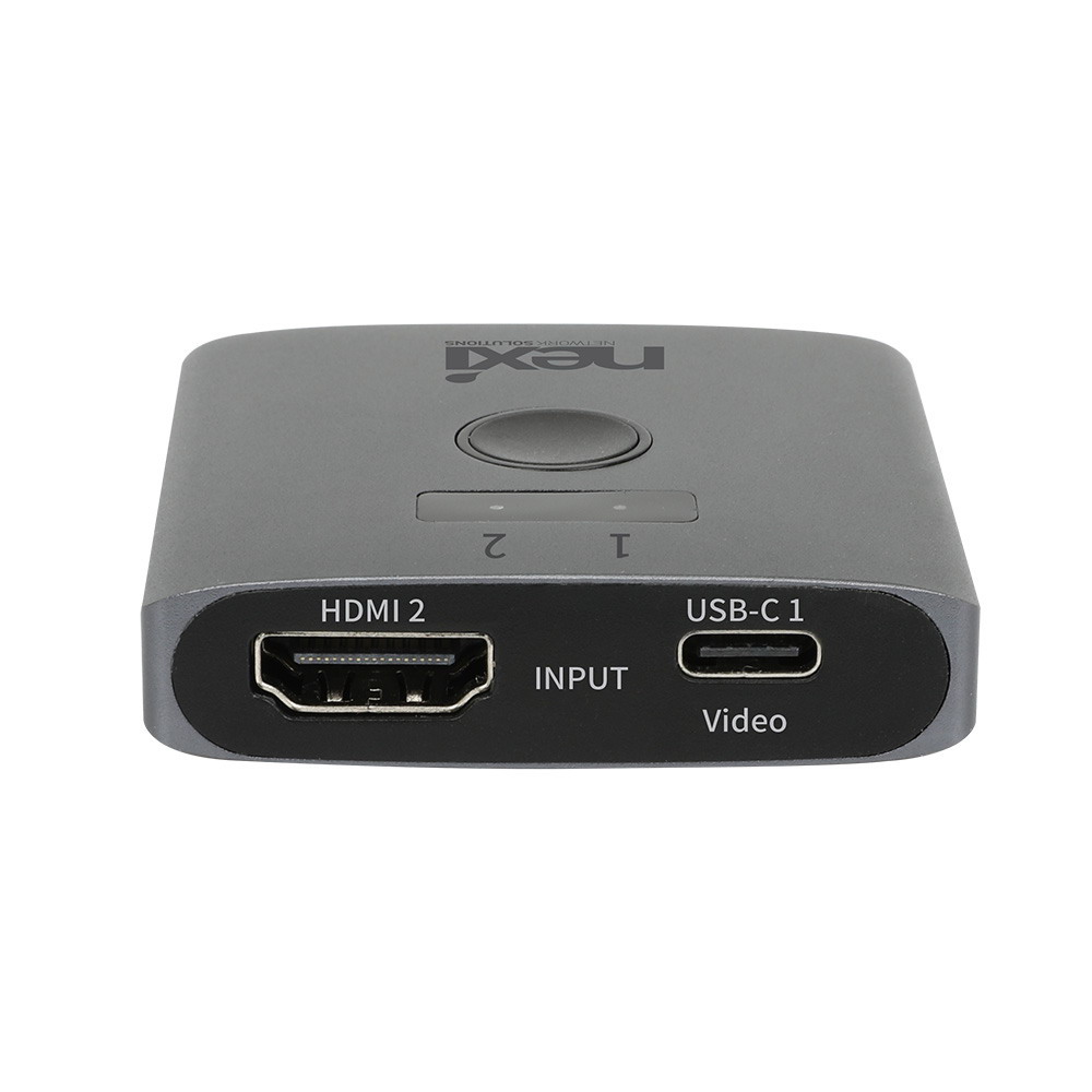 C타입 HDMI 2.0 스위치 2포트 충전 4K 60Hz 선택기 셀렉터 - 상세 이미지 3