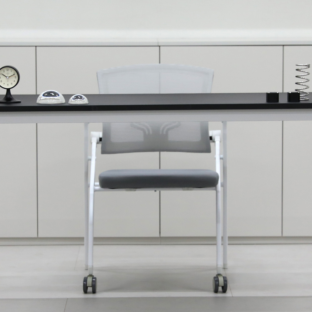 린백 LB112S 접이식 컴퓨터 책상 학생 공부 편한 의자 사무실 회의실 의자