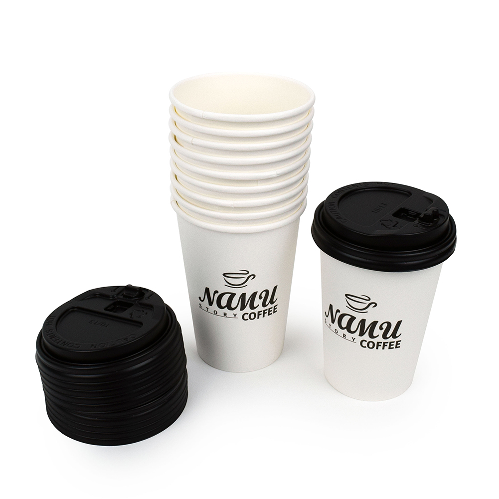 13oz 종이컵 13온스 카페 테이크아웃 커피컵 - 상세 이미지 3