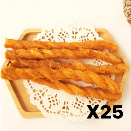 로지프로 강아지 간식 황태 꽈배기 25개입 S 강아지황태