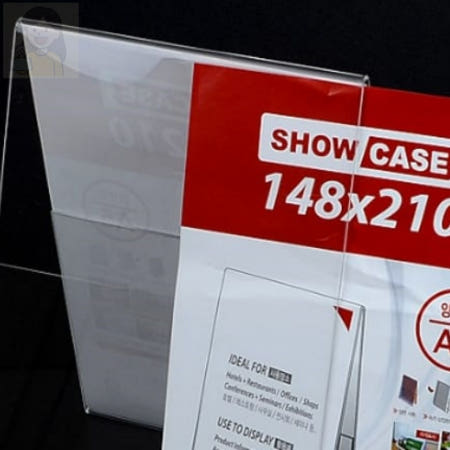 S자사협력사 쇼케이스 A5 B5 신메뉴홍보꽂이 게시물꽂이 POP안내판