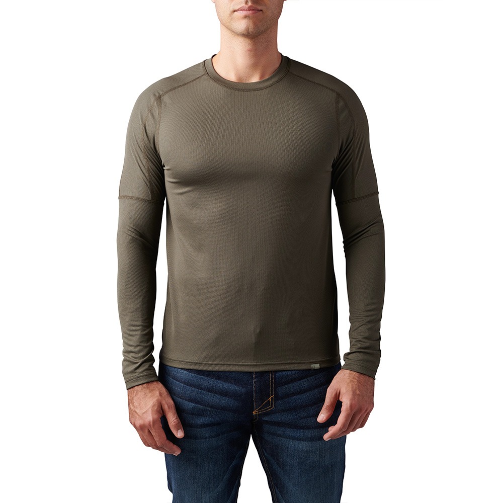 5.11 택티컬 트로포스 기본 긴팔 레이어 탑 (레인저그린) - Tropos Long Sleeve Baselayer Top (Ranger Green) - 상세 이미지 2