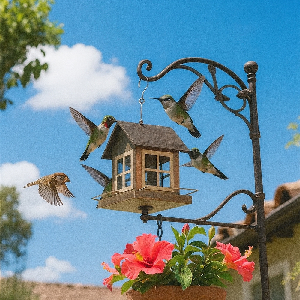 새 집 앵무새 둥지 놀이터 참새 모이 용품 새장 날림장