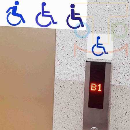 더굿샵협력사 탑몰 장애인전용표지판 안내사인물 사설안내표지판