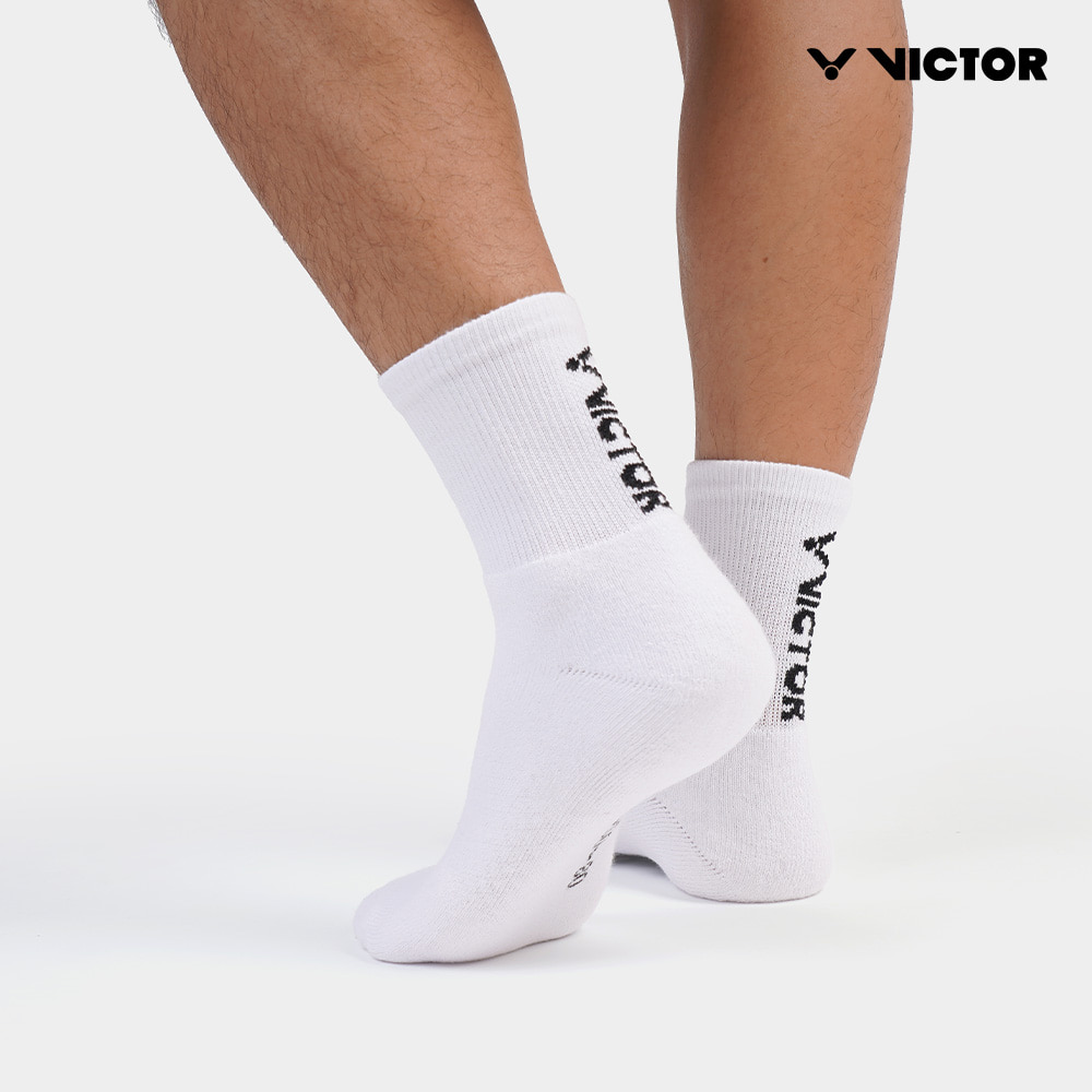 빅터 VICTOR VT25CSC201U 장목 양말 여성 남성 배드민턴 피클볼 테니스 - 상세 이미지 5