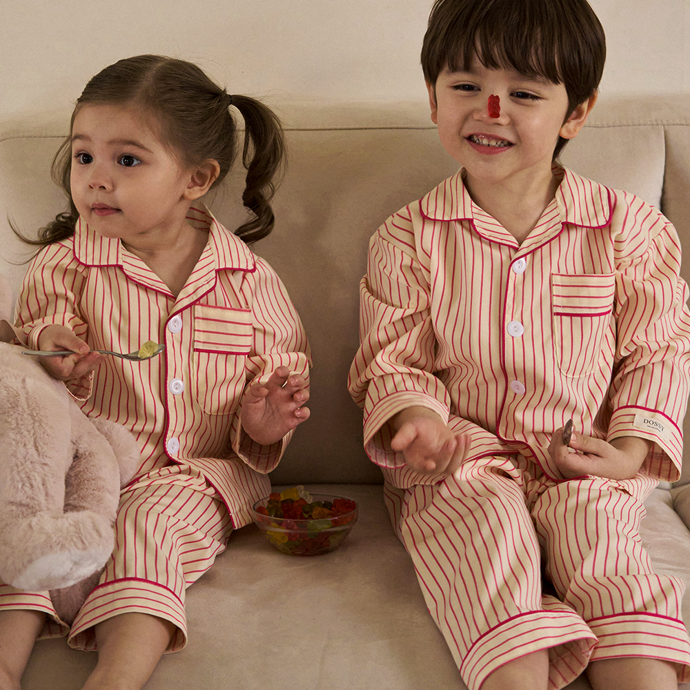 [도씨] 긴팔 키즈 아동 패밀리 잠옷 파자마 세트 9종
