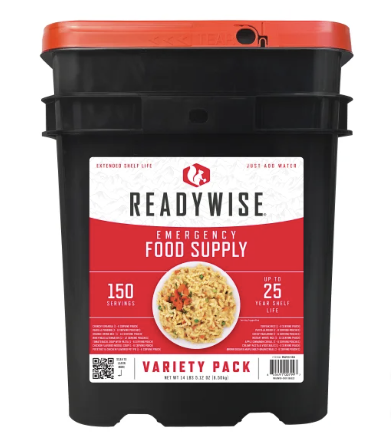 레디와이즈 25년 유통기한 비상식량 150인분 ReadyWise - 상품 이미지