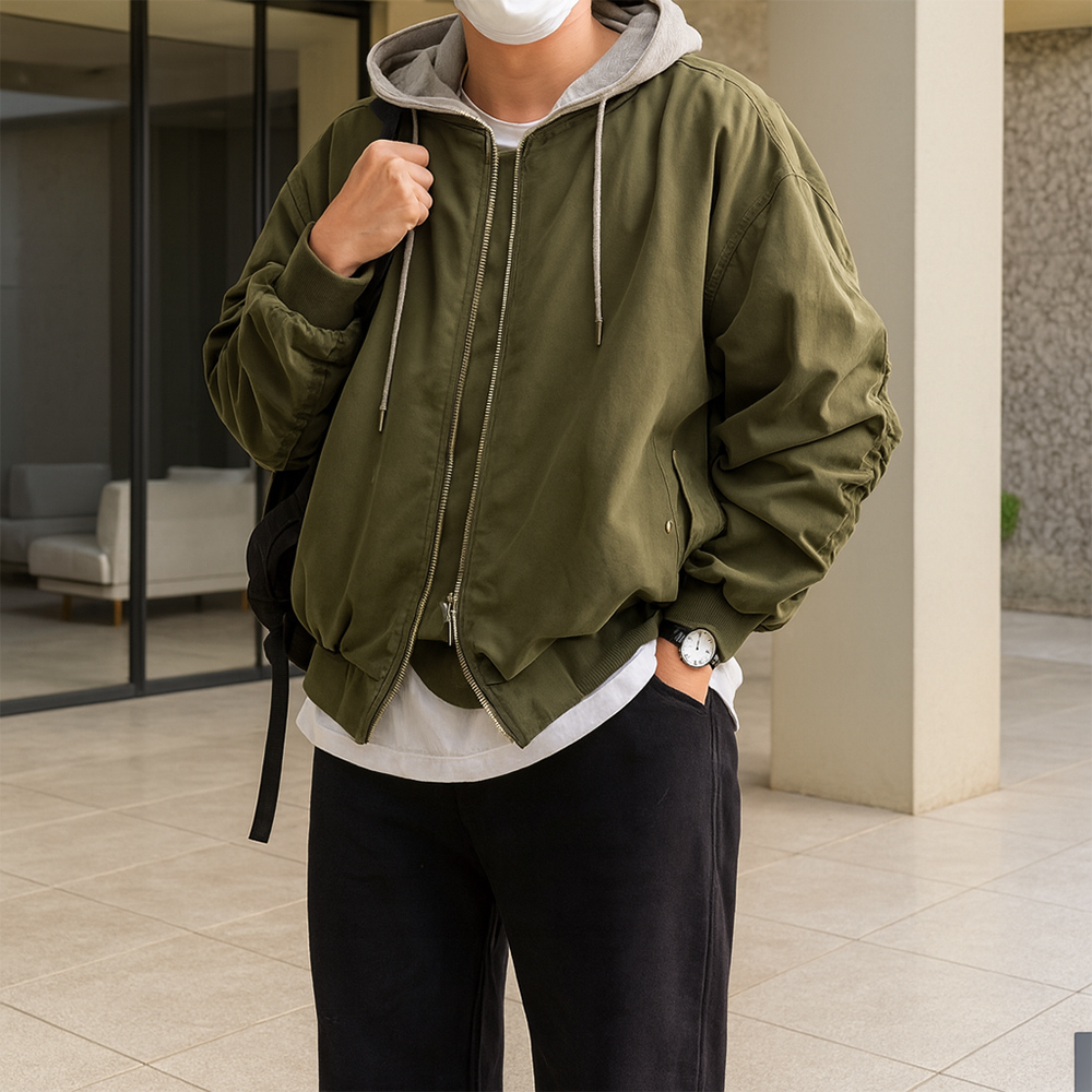 항공점퍼 블루종 MA-1 - 상세 이미지 3
