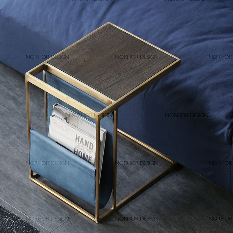 인테리어 협탁 투명 매거진 테이블 수납장 매거진랙 50x30x60 cm B 모델 애스 - 상세 이미지 2