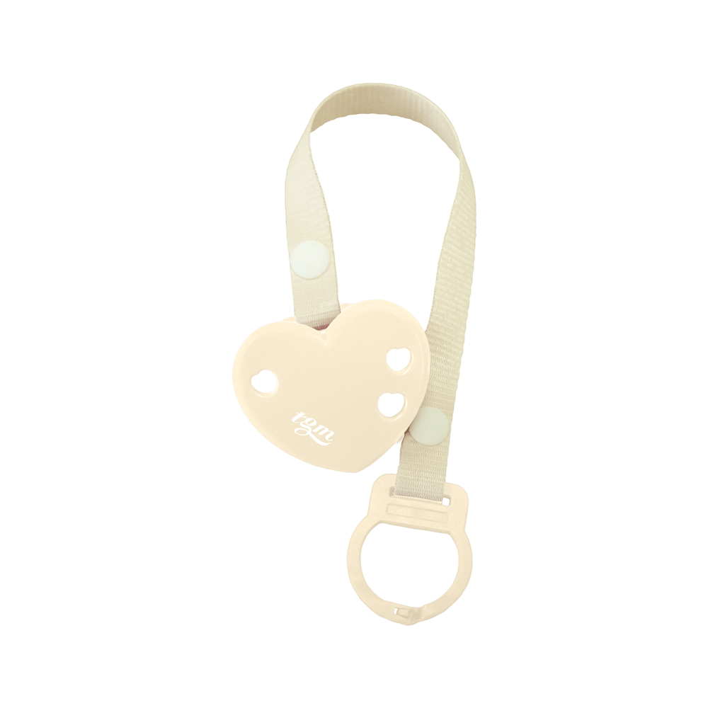 티지엠 하트 쪽쪽이클립 보관케이스 포함 크림버터