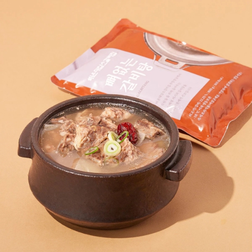 해운대암소갈비집 뼈없는 갈비탕 800g 소갈비살 보양식 해장국