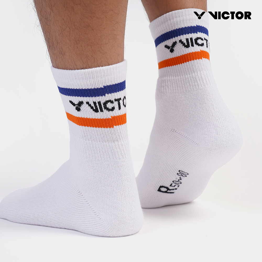 빅터 VICTOR VT25CSC202U 장목 양말 여성 남성 배드민턴 피클볼 테니스 - 상세 이미지 5