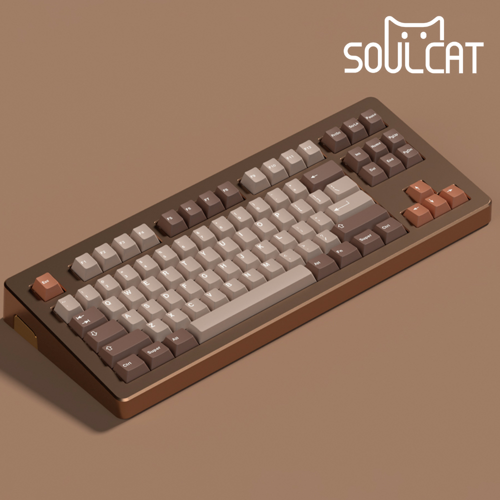 Soulcat PBT 염료승화 기계식키보드 체리 키캡 Metabolism - 메인 이미지