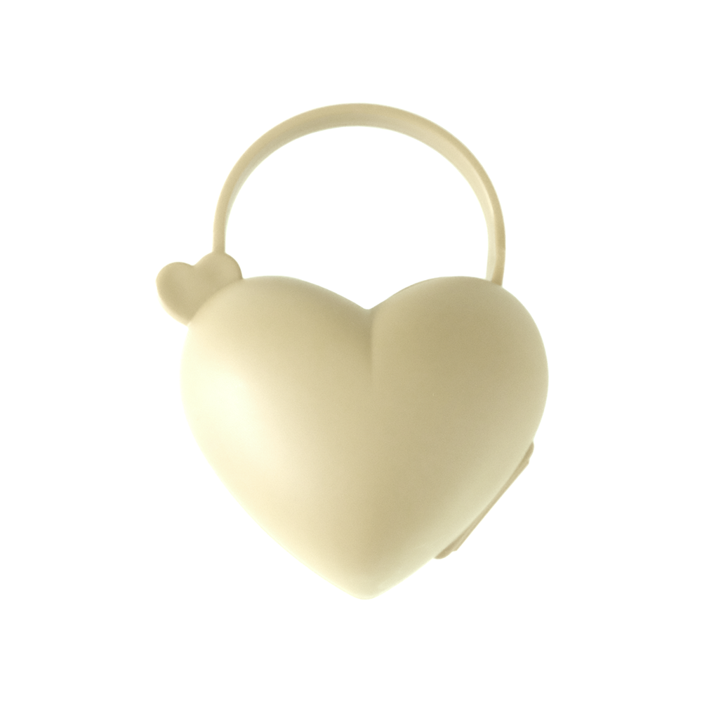 티지엠 하트 쪽쪽이 보관케이스 크림버터