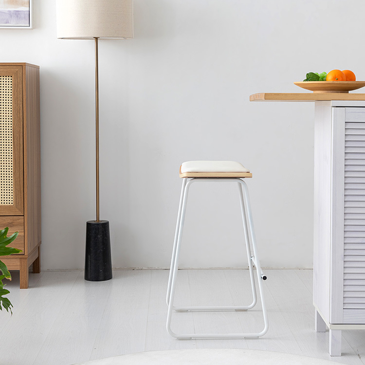 KUDDLE 쿠션 바스툴 H66 SM1076K 화이트 9752.4690
