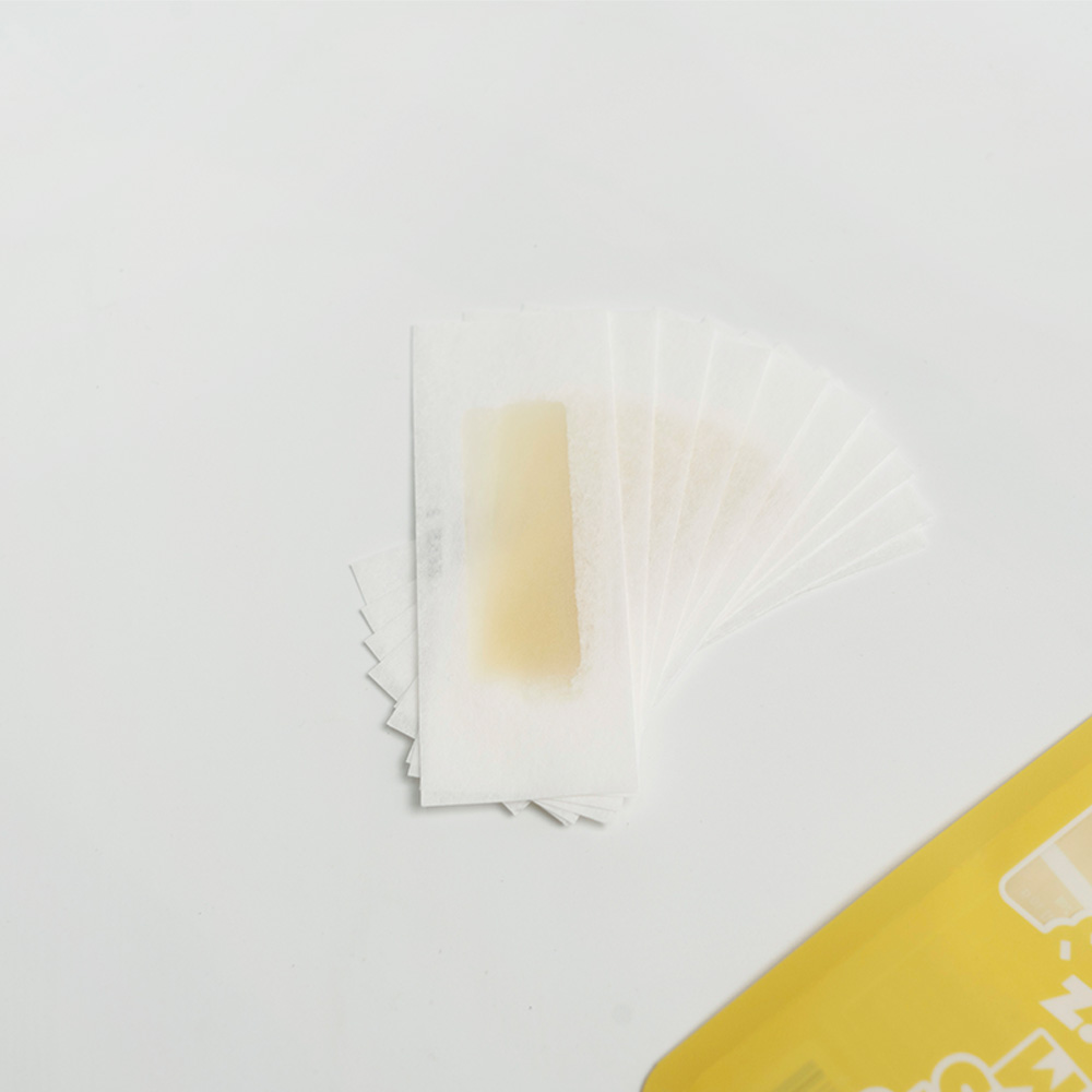 왁스스트립 20매 셀프왁싱 제모패드 눈썹 왁싱테이프 다리털