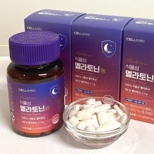 셀브리오 식물성 멜라토닌 정 3mg 함유 시차적응 수면건강 테아닌 60정... 맛있게 먹은 솔직 후기 - 상품 이미지 4
