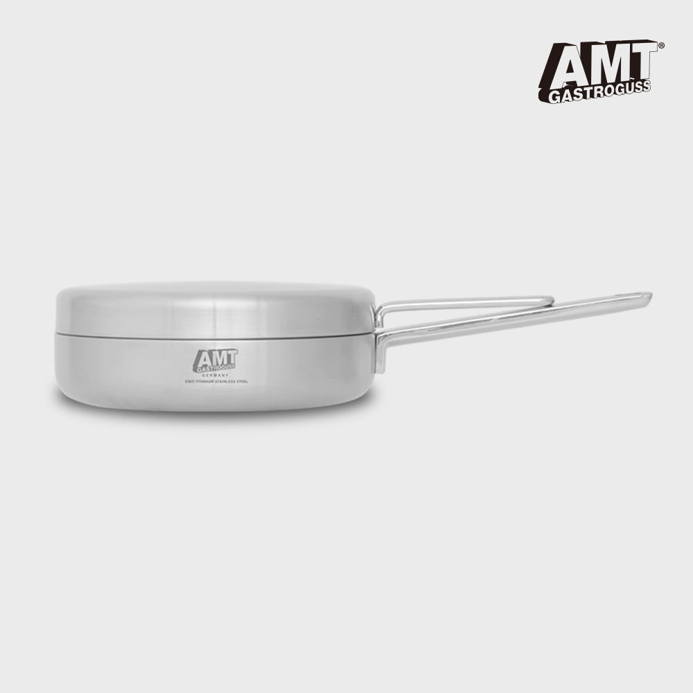 [AMT] 프로 316Ti 스텐 26cm 와이드팬(뚜껑포함)