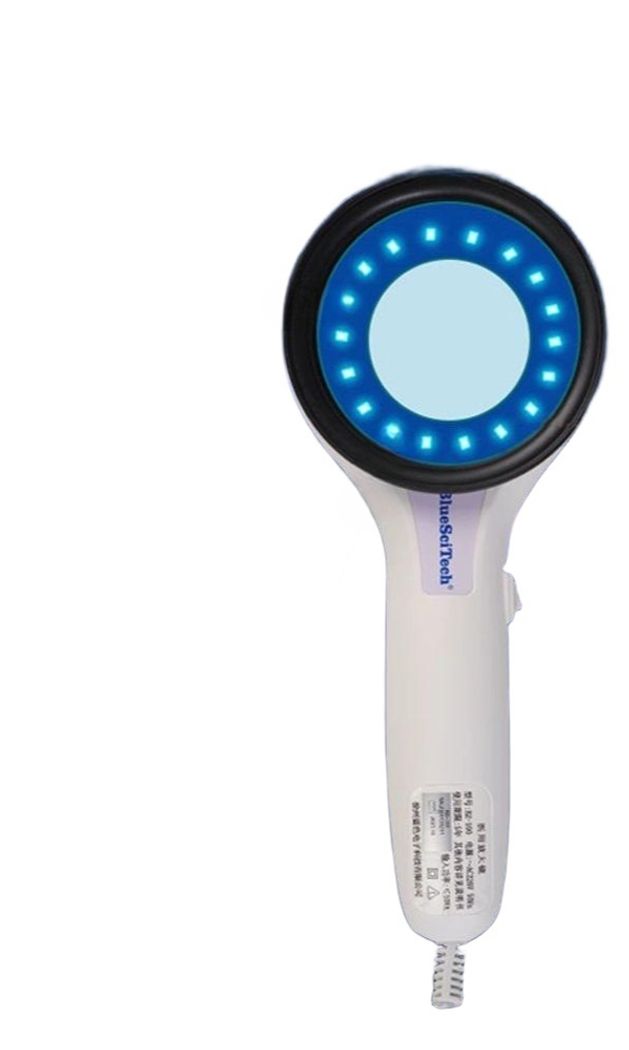 우드램프 확대경 피부 관찰 감지기 필터 분석기 정밀 홈케어 우드등 기본형 테스터 돋보기 충전식 없음 16-20W - 상품 이미지