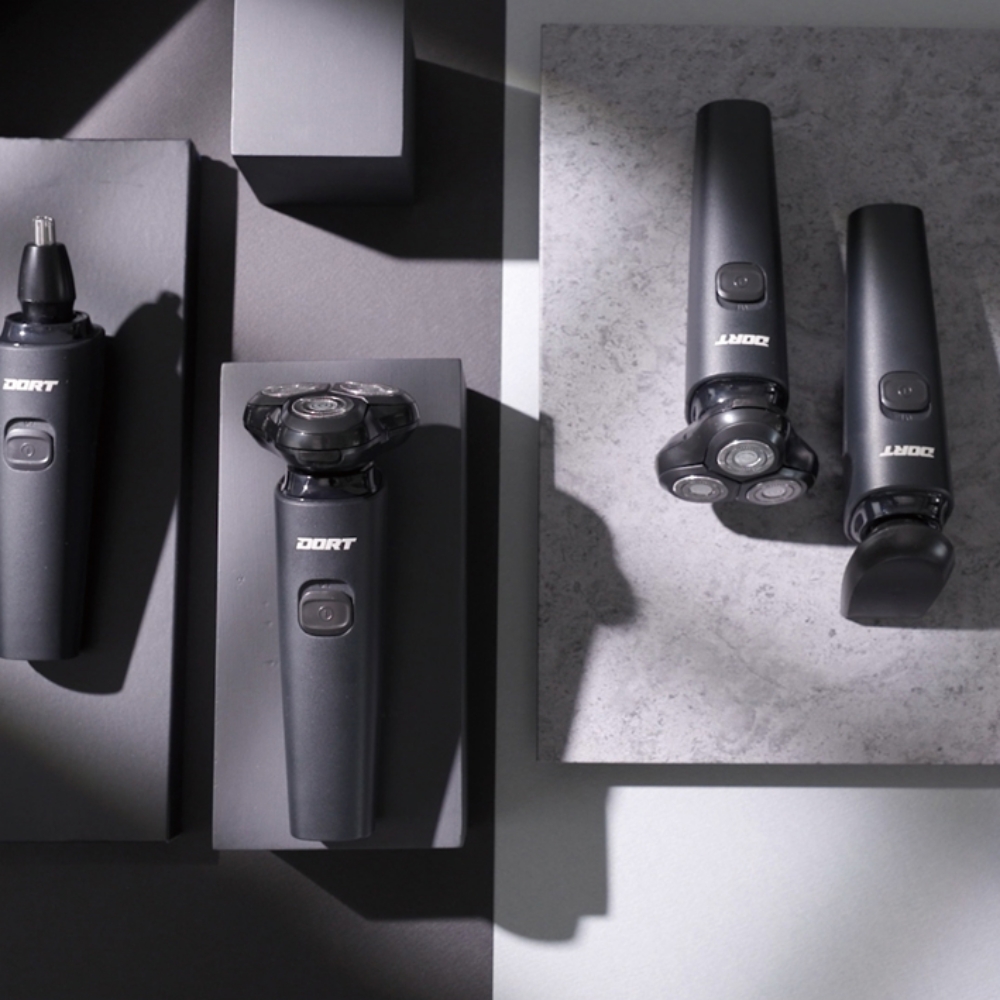 독일 도르트 3헤드 면도기 360도 쿠션형 휴대용 초강력 멀티 헤드 전기면도기